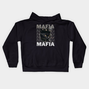 Mafia Cat Kids Hoodie